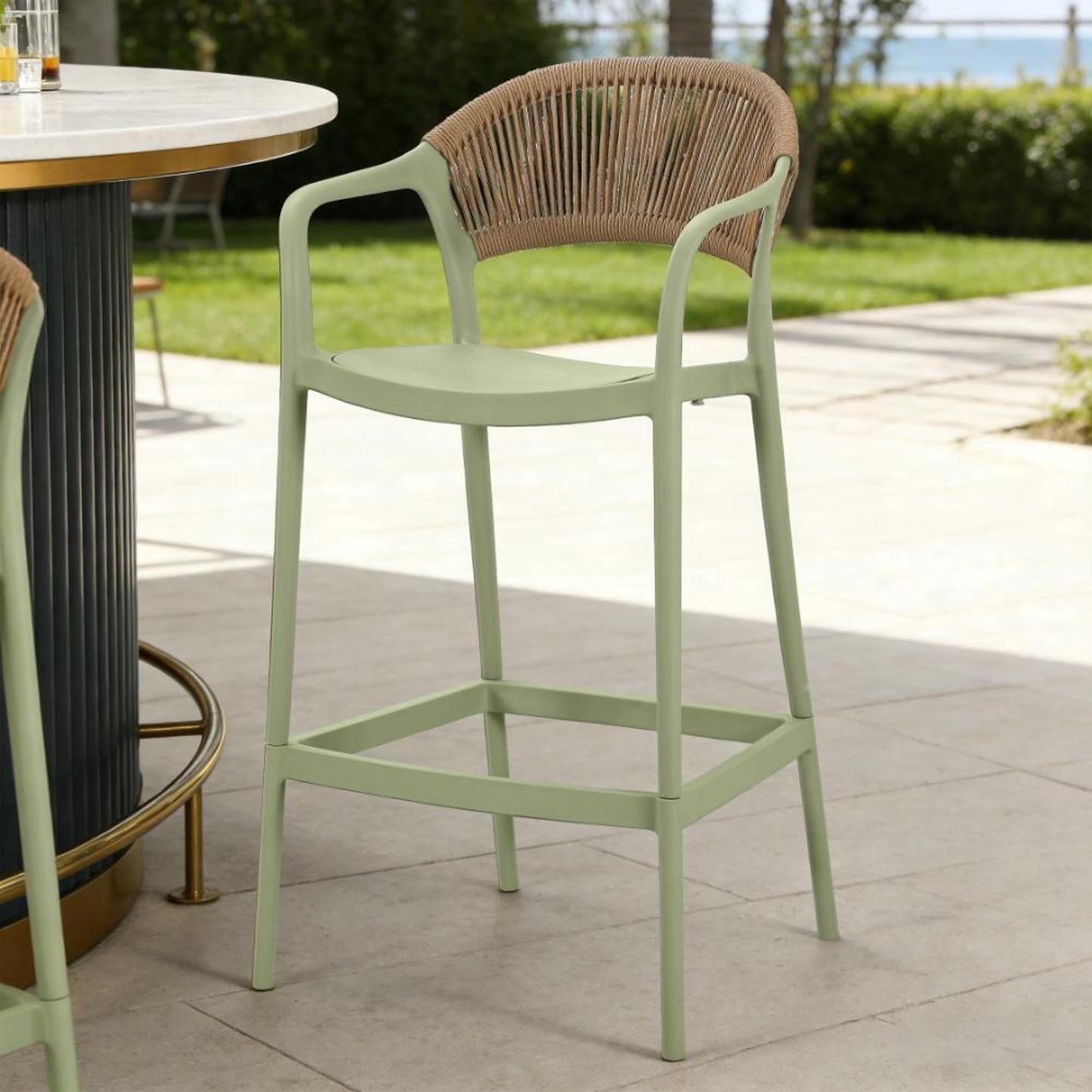 Silla Bar Bali 109X56X56 Rta Verde