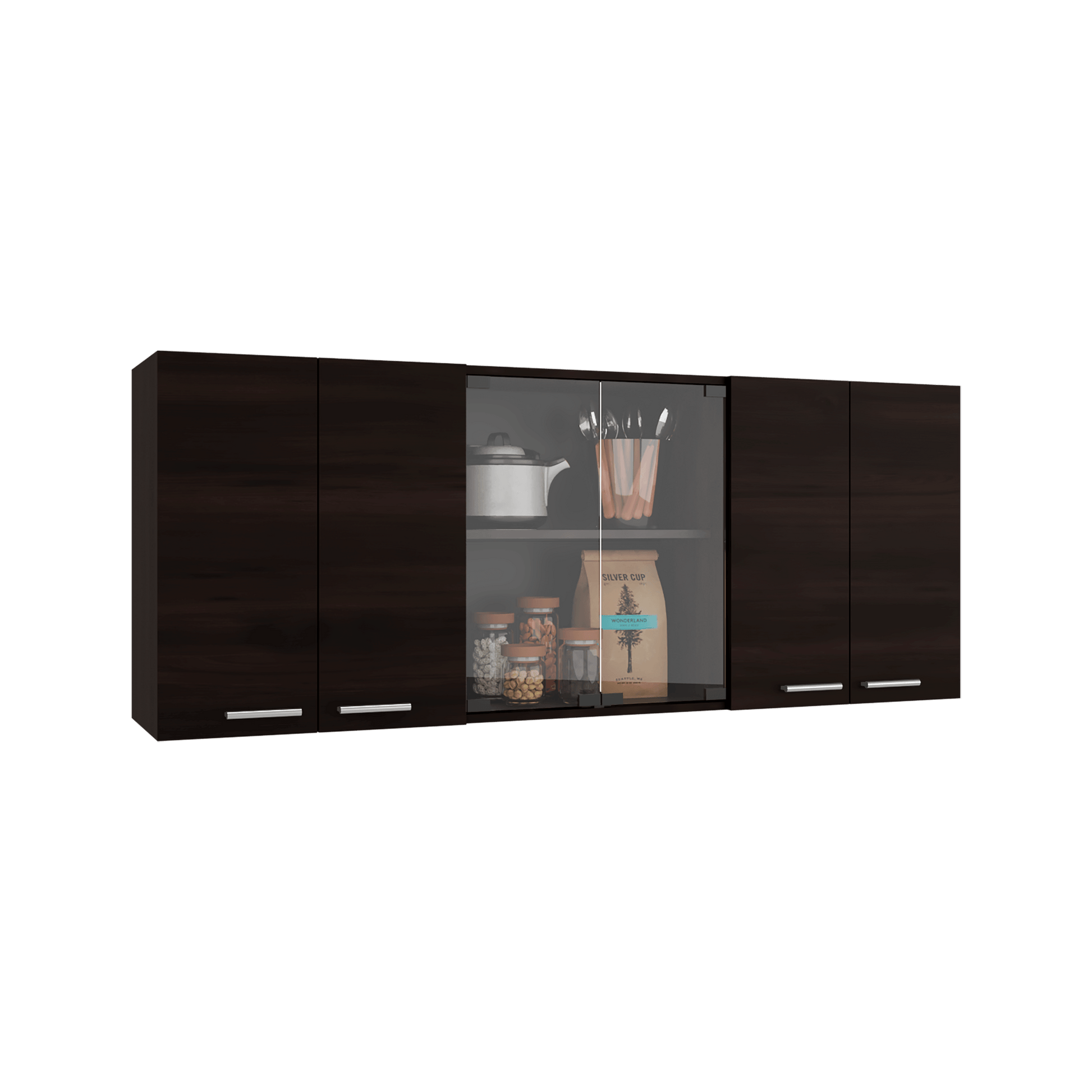 Mueble Superior Cocina 60X150X31 Rta Nogal Zf