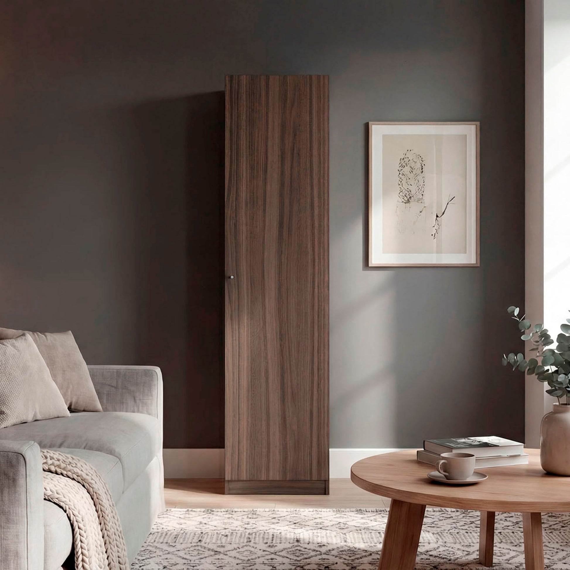 Estante Home E5 180X45X31 Rta Avellana