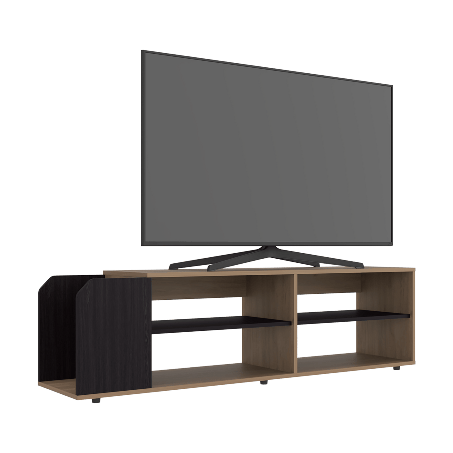 Rack Para Tv Solene 42X150X35 Rta Fresno Wengue Zf