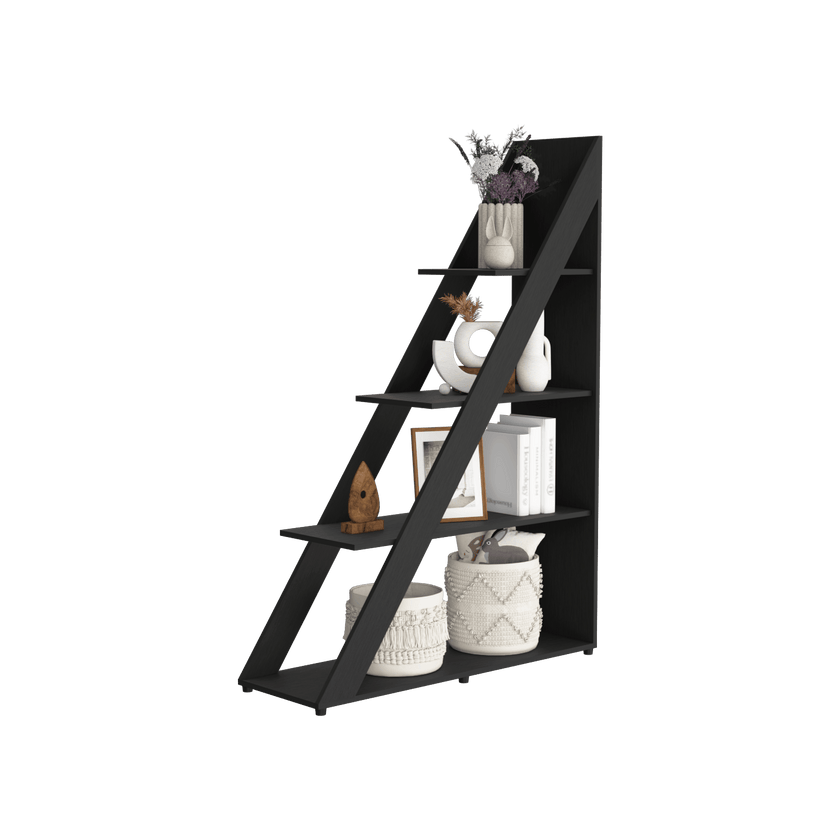 Biblioteca Diagonal Lorain 150X105X34 Rta Wengue