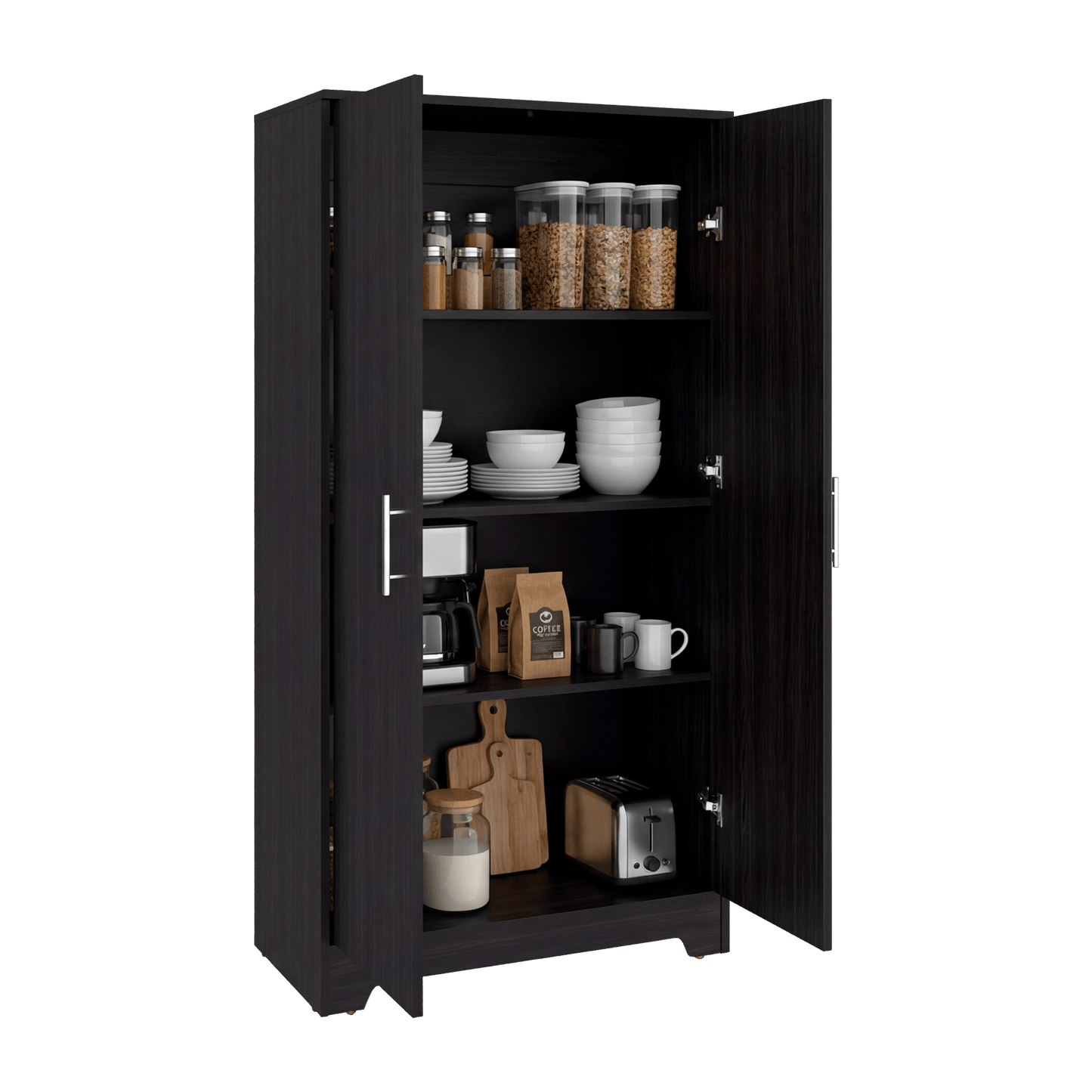 Alacena Ossa 154X78X41 Rta Wengue Zf