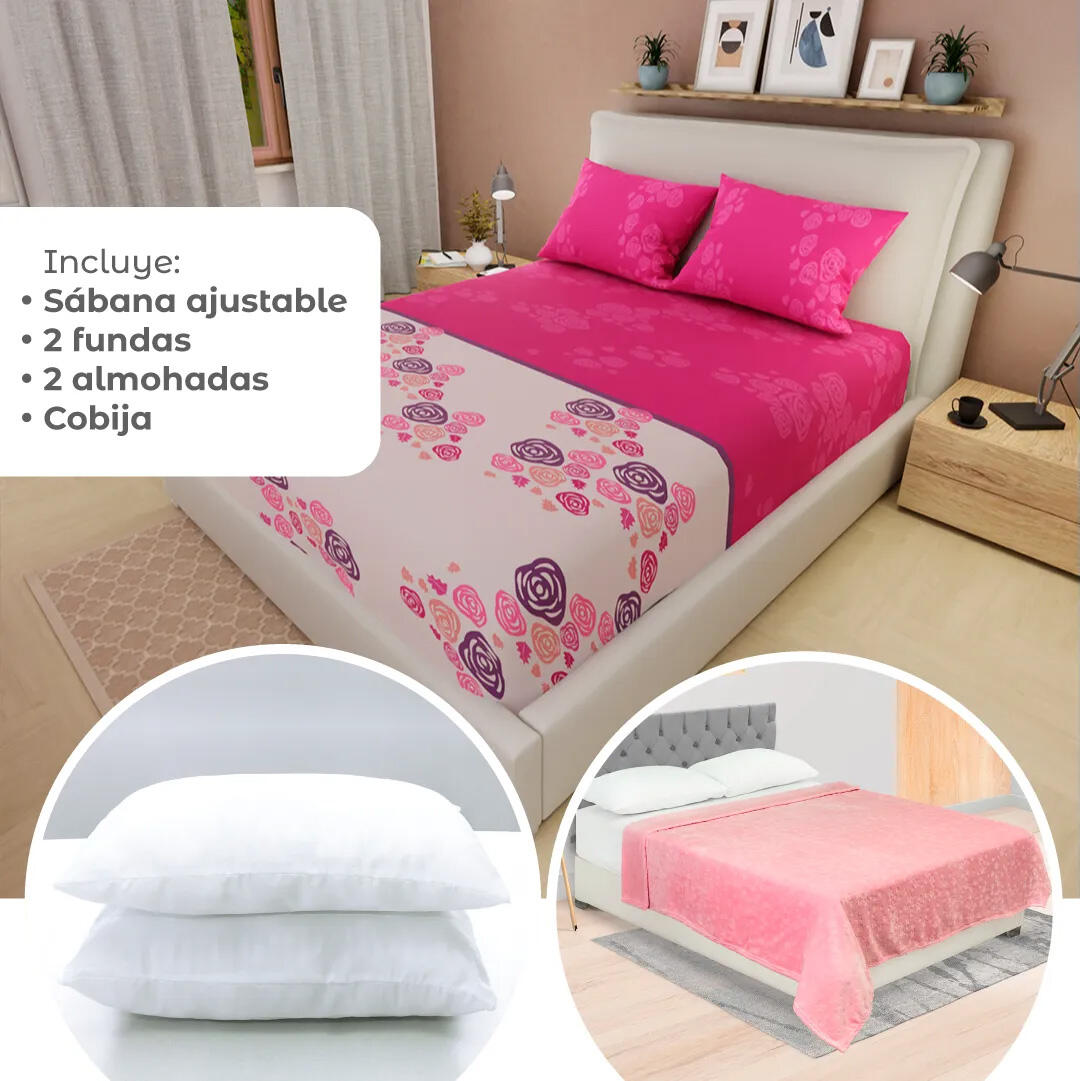 Combos De Sueño De Invierno Rosado