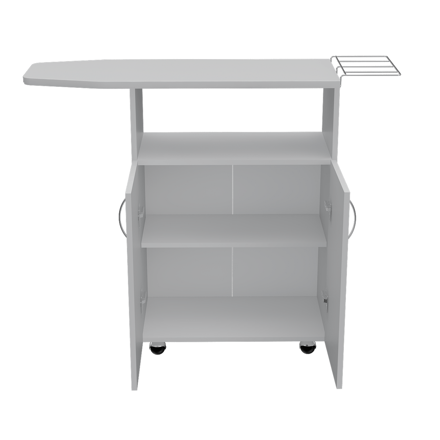 Mueble Para Planchar Urano 86X90X31 Rta Blanco Zf