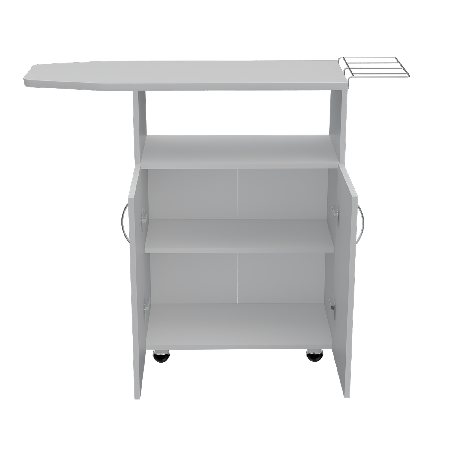 Mueble Para Planchar Urano 86X90X31 Rta Blanco Zf