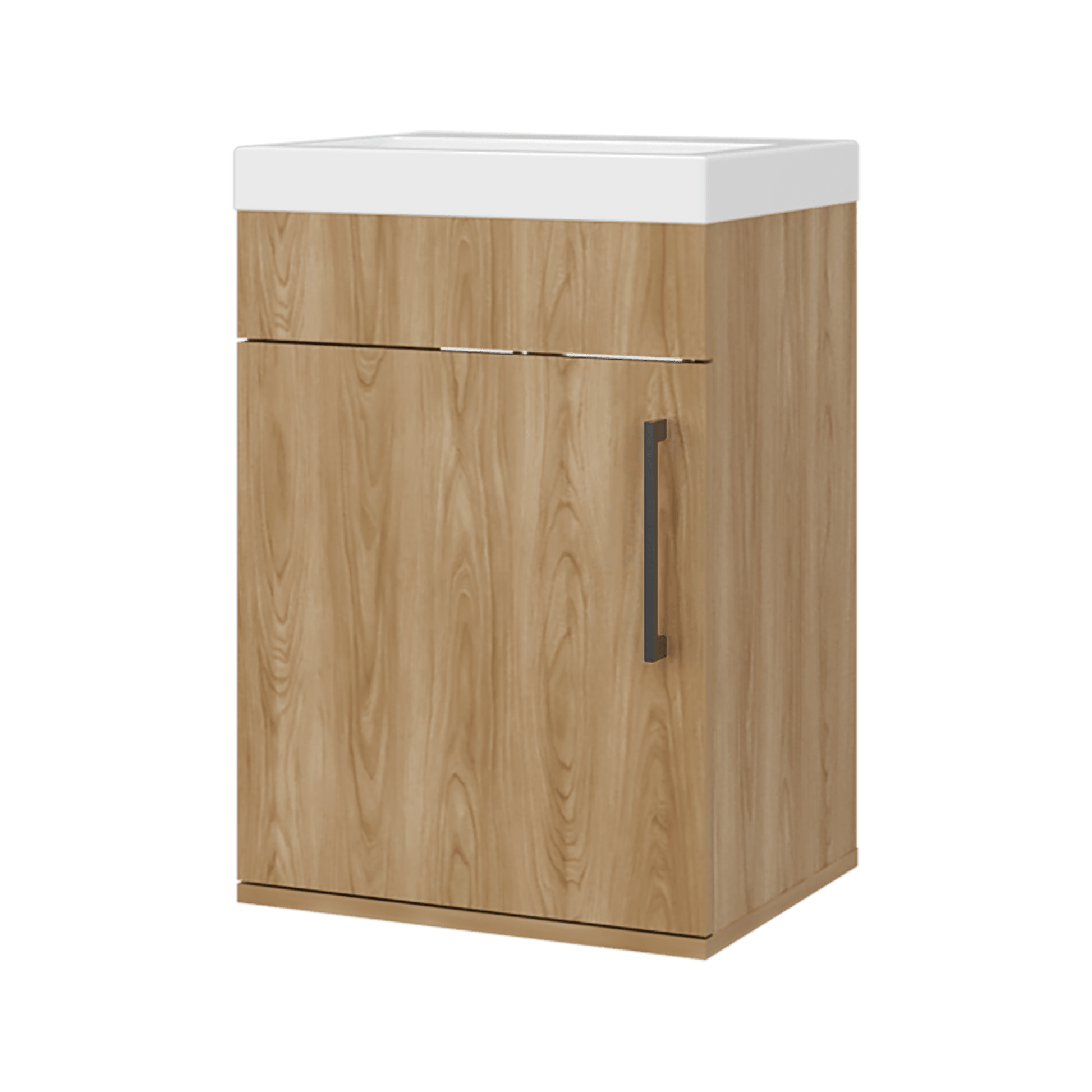 Mueble Para Lavamanos Flotante Oxford 54X39X32 Rta Fresno Eu