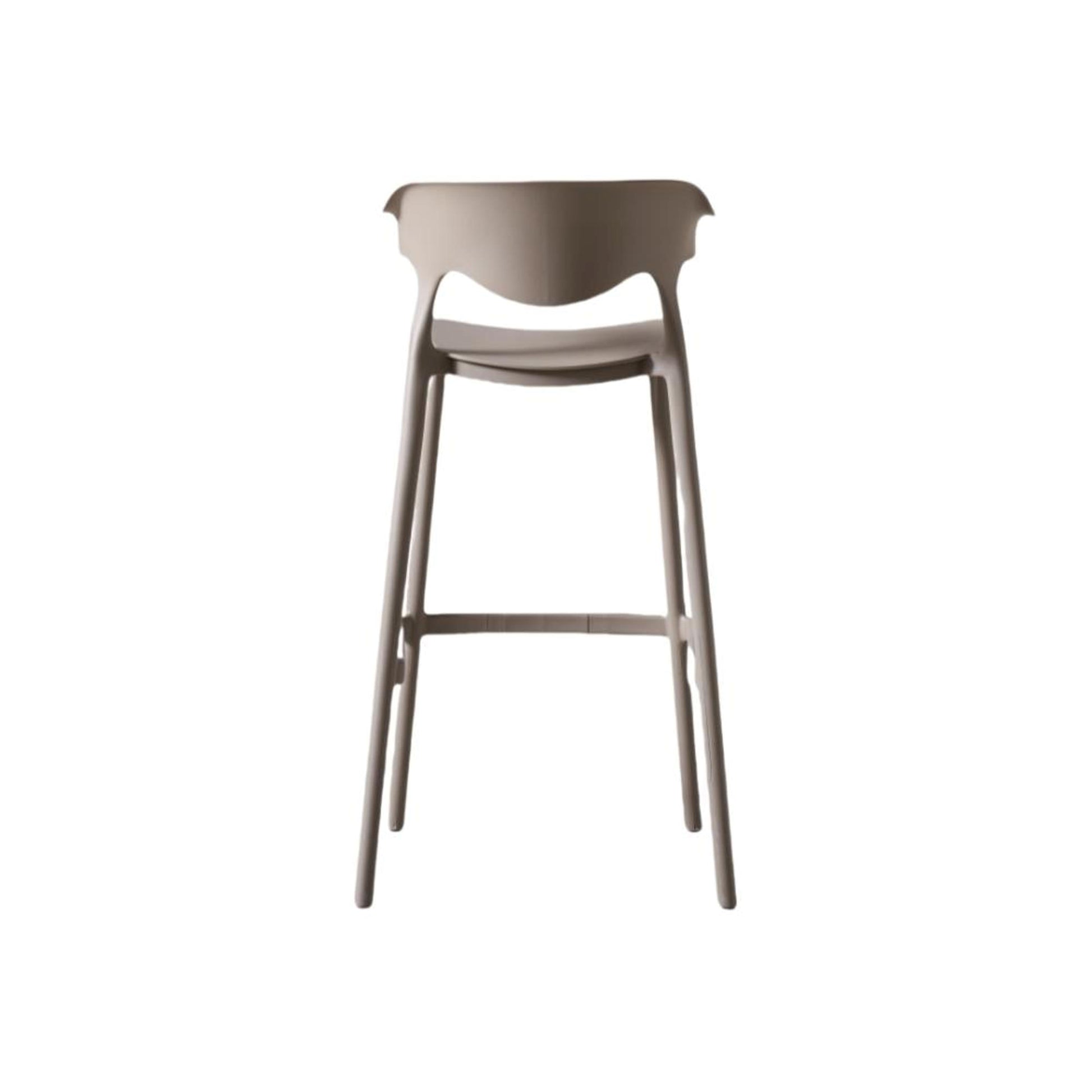 Silla Bar Elena 99X49X48 Rta Taupe