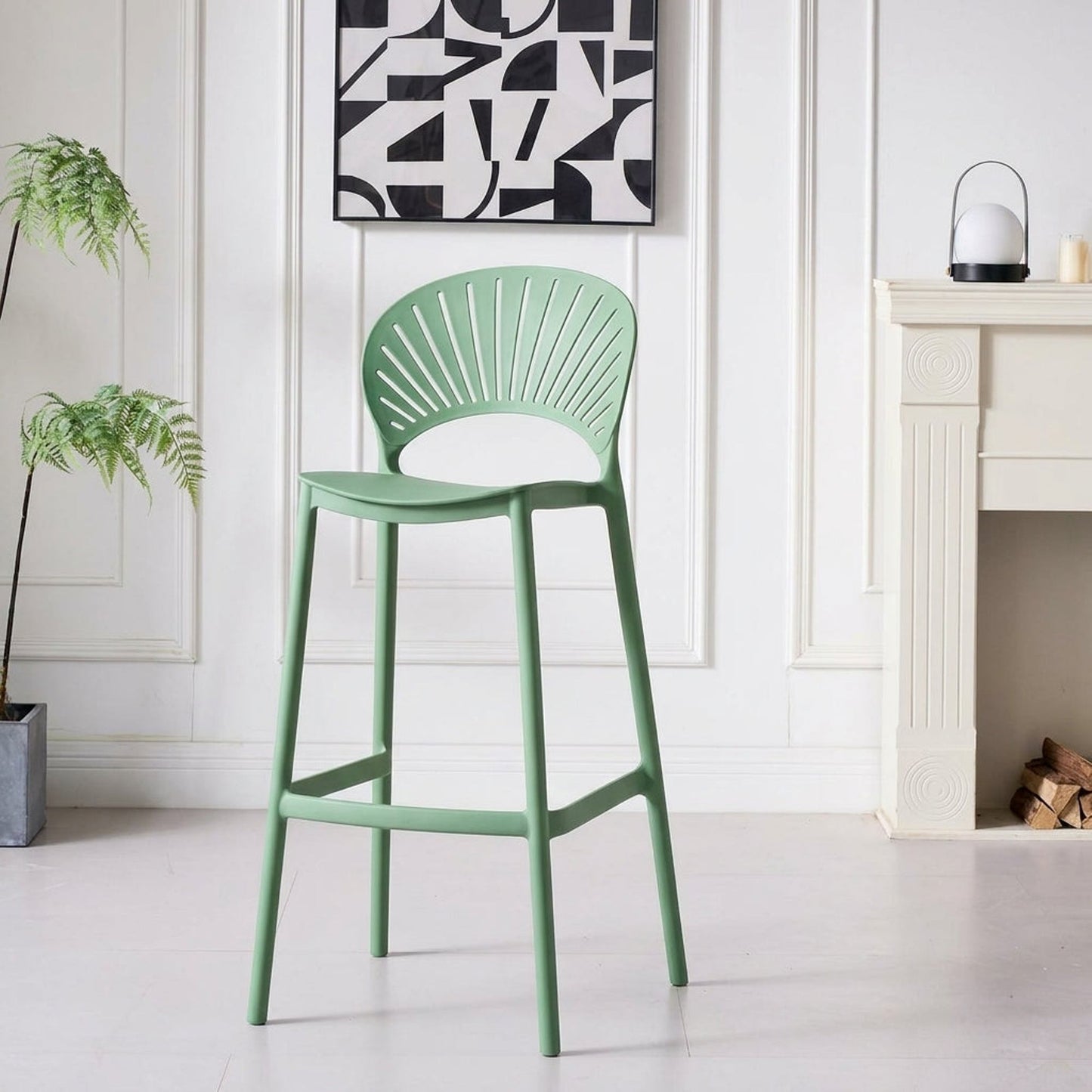 Silla Bar Paraiso105X49X48 Verde Olivo