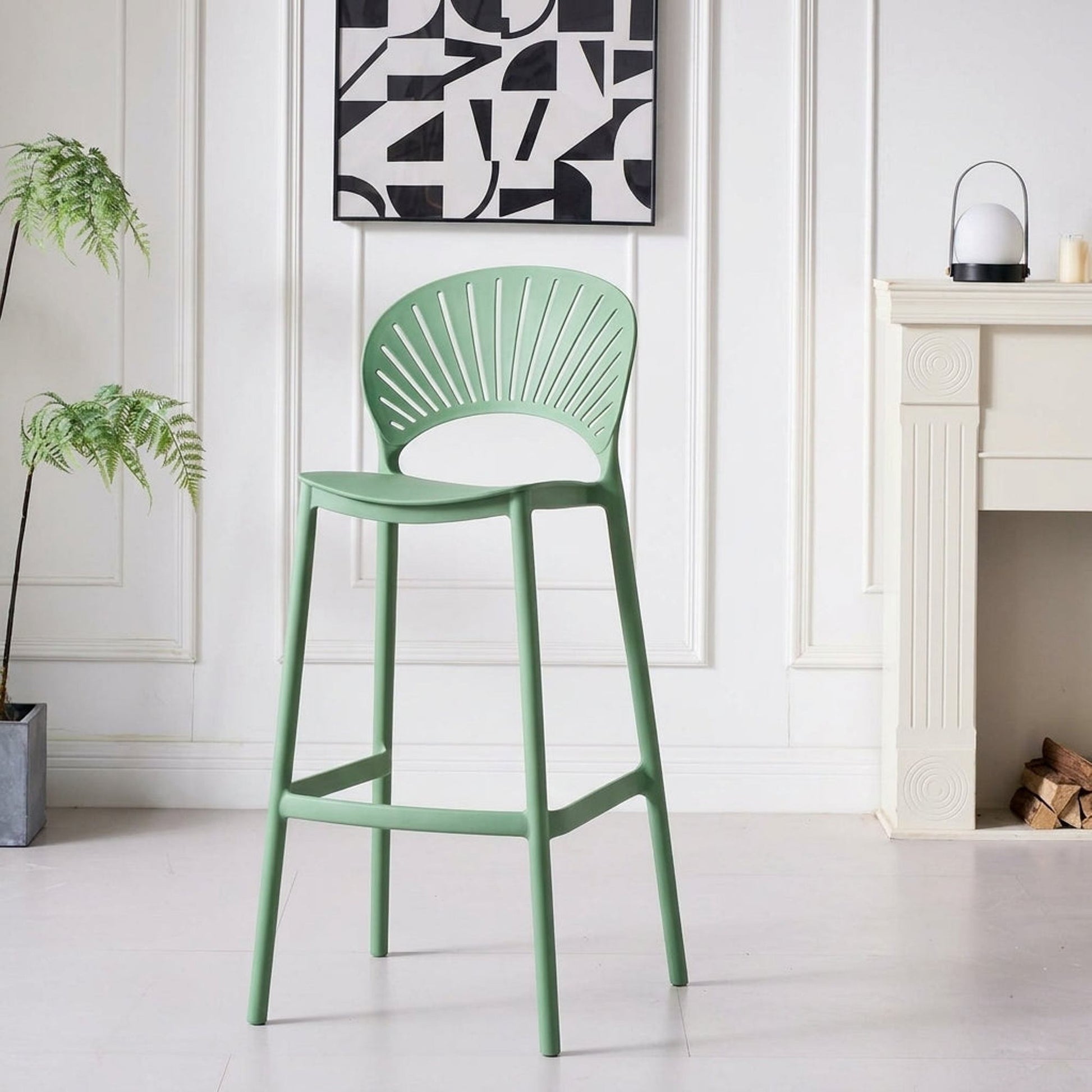 Silla Bar Paraiso105X49X48 Verde Olivo