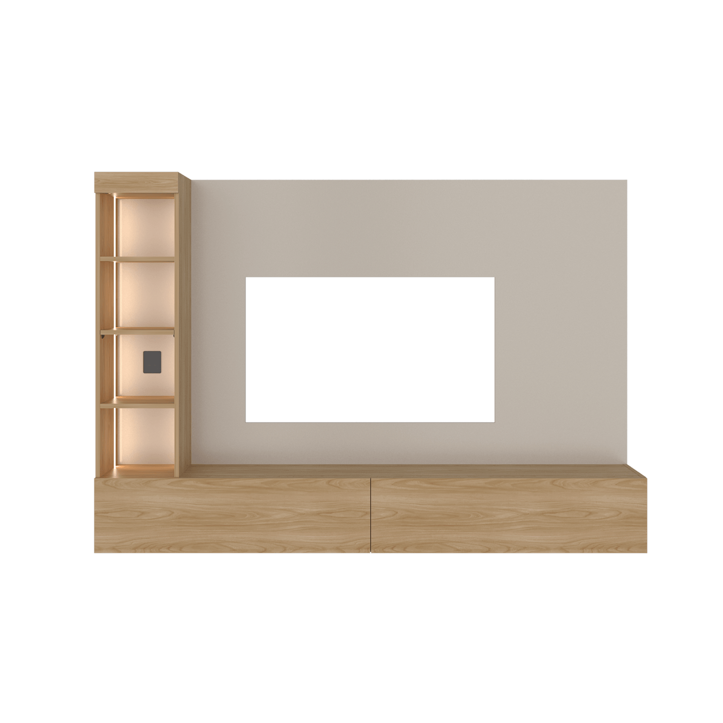Panel Tv Ilus 65 127X185X29 Rta Capri Fresno Eu