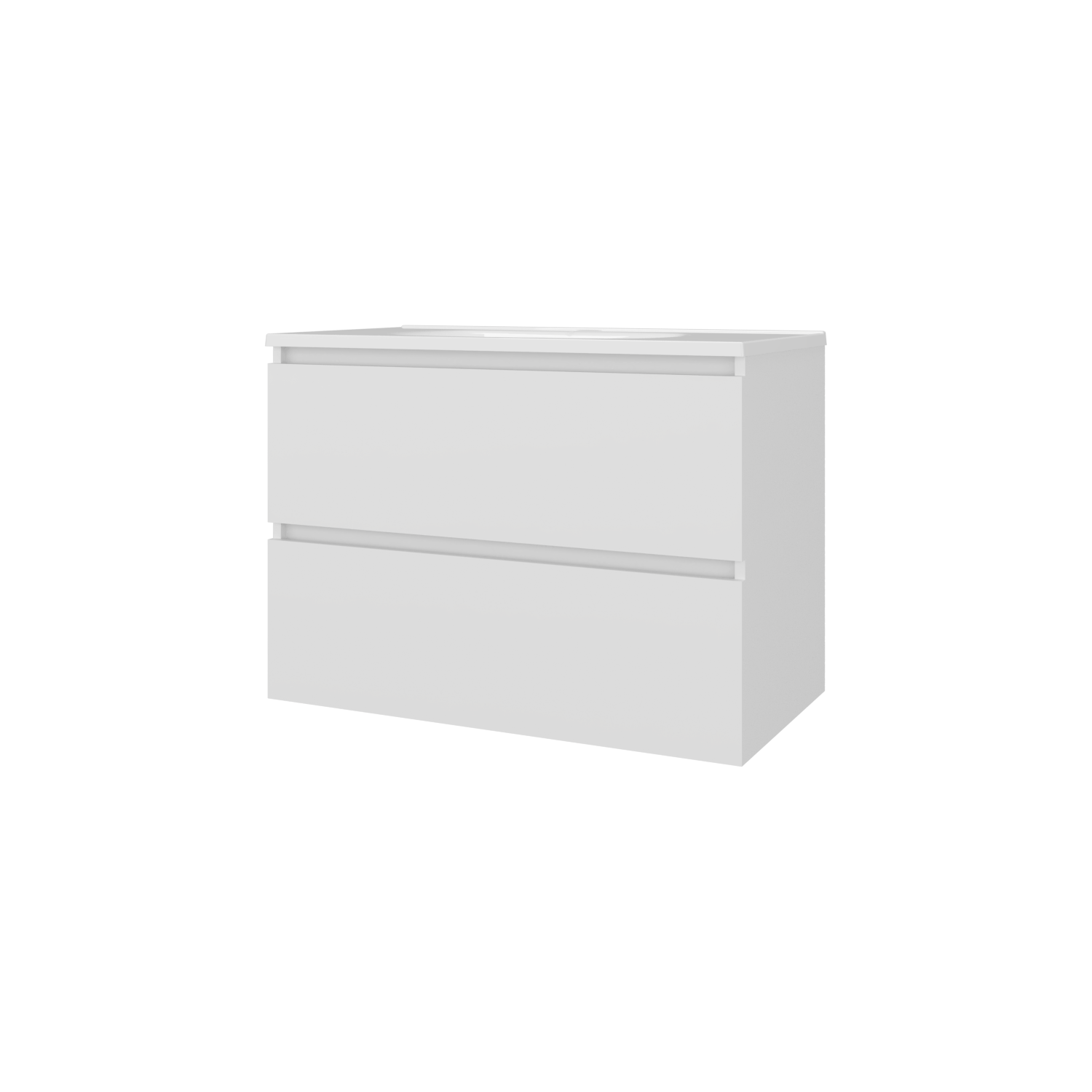 Mueble De Baño Opalo 80 56X80X45 Rta Blanco Mqz Zf