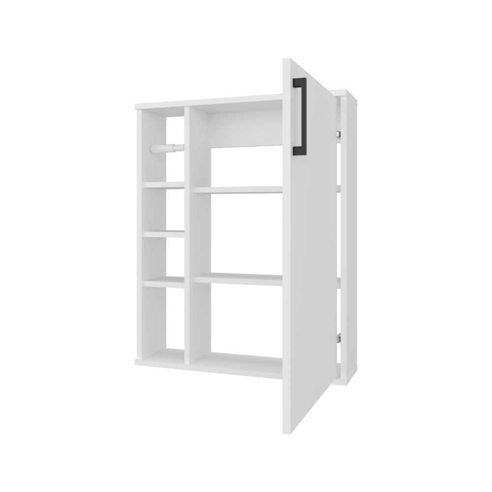 Gabinete Para Papel Higienico Meller 74X60X15 Rta Blanco Zf