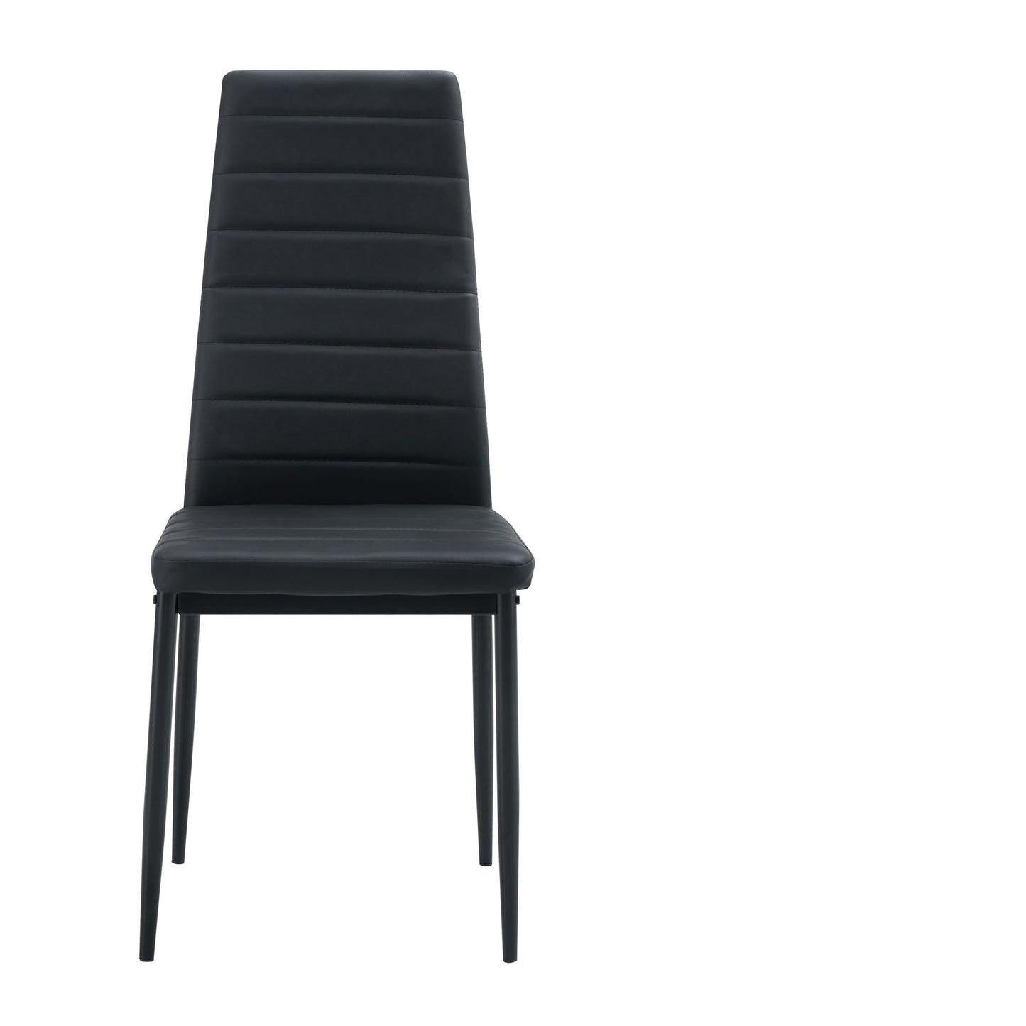 Set X2 Silla Comedor Maxi - Bm-Dc026 94X50X42 Rta Negro
