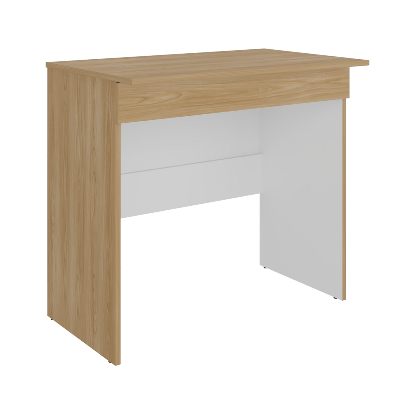 Escritorio Ohio Eco 73X80X49 Rta Fresno Europeo Blanco