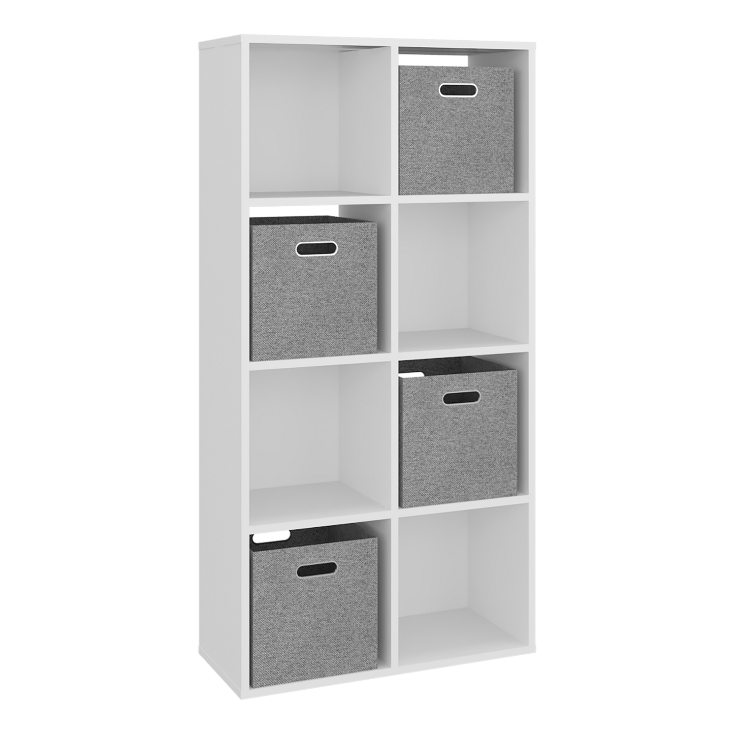 Biblioteca Cubica Lena 122X61X26 Rta Blanco