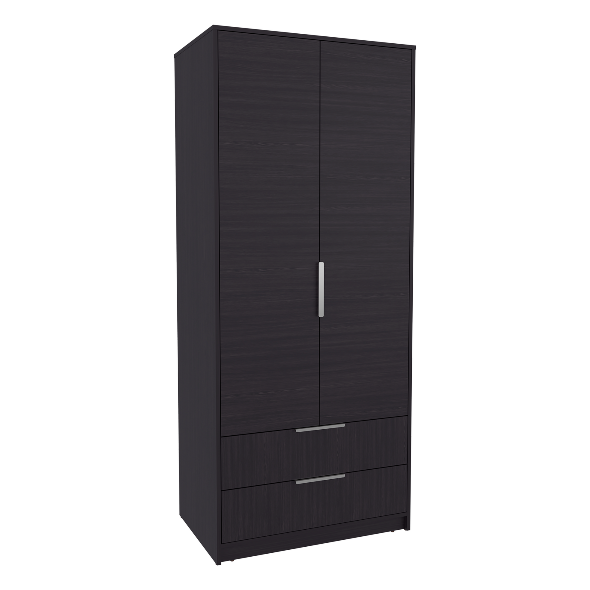 Closet Wenden Dos Cajones 189X80X52,3 Rta Wengue Zf