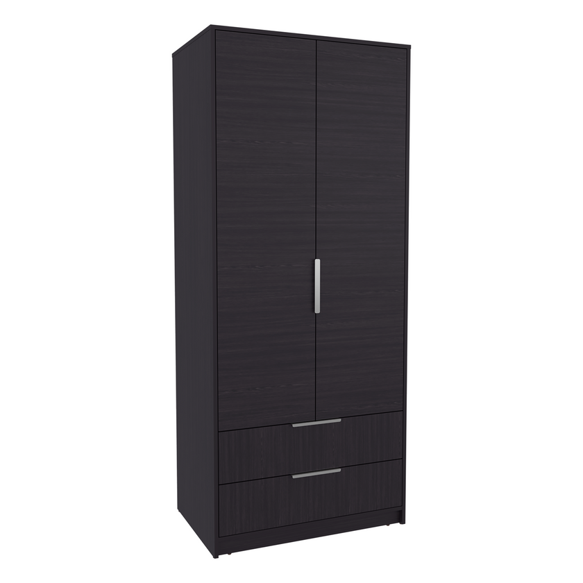 Closet Wenden Dos Cajones 189X80X52,3 Rta Wengue Zf