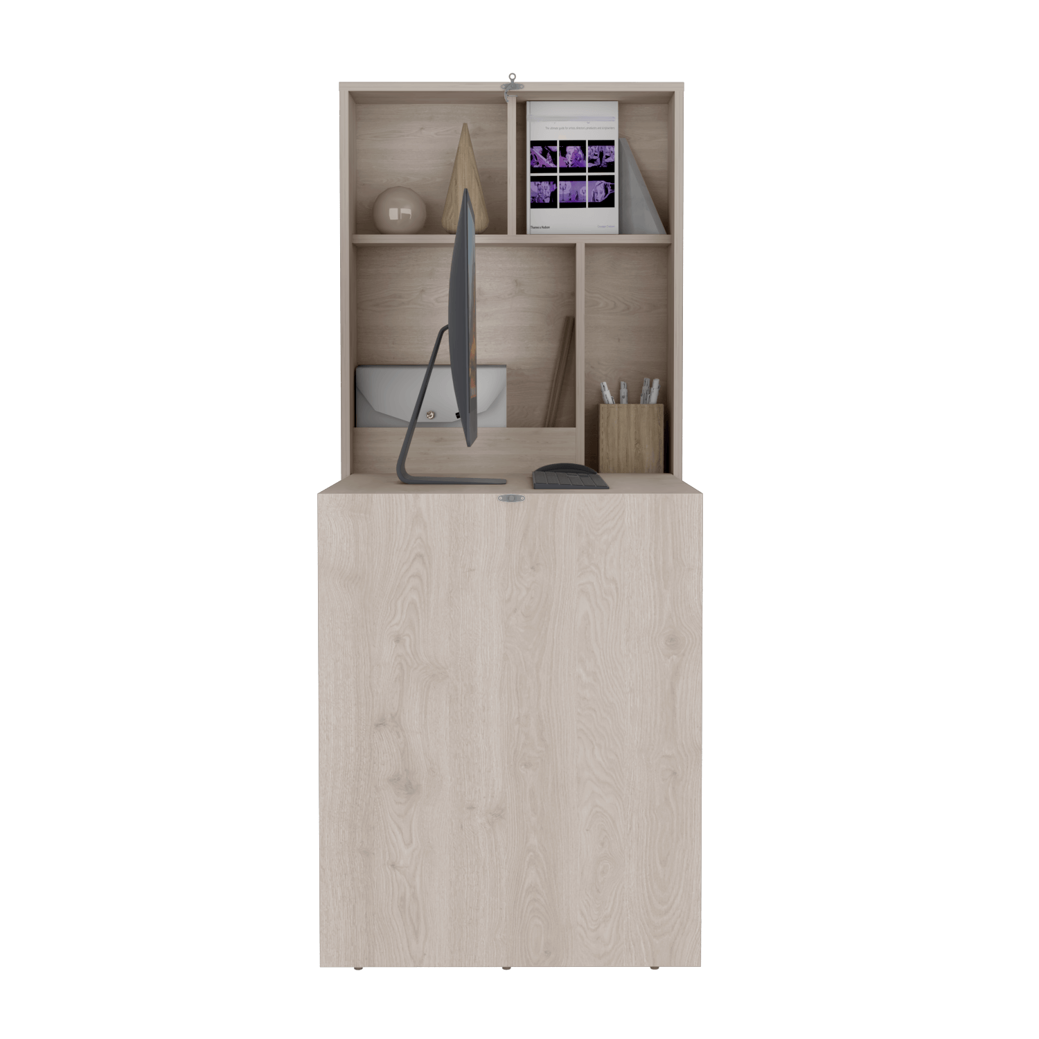 Escritorio Plegable Klapar 72X60X19 Rta Bardolino Zf