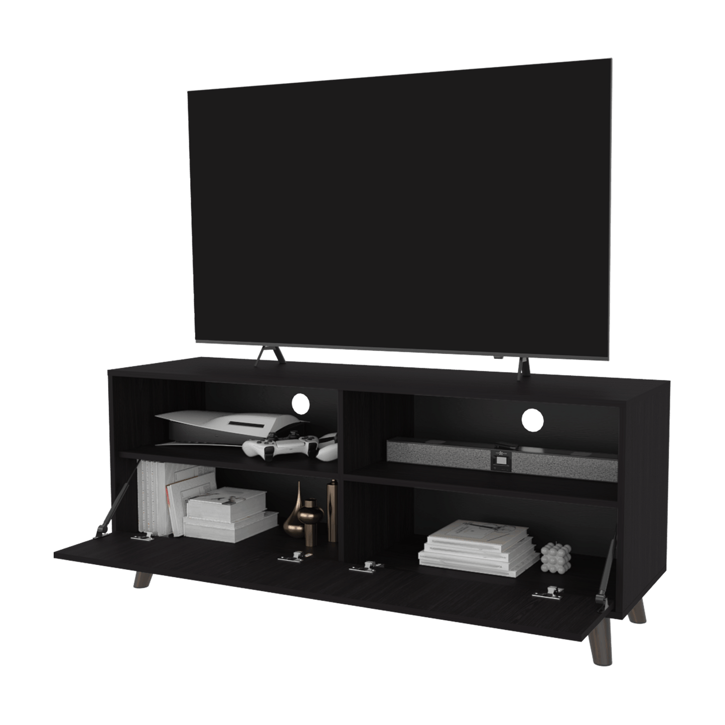 Rack Tv Patrick 59X139X40 Rta Wengue Zf