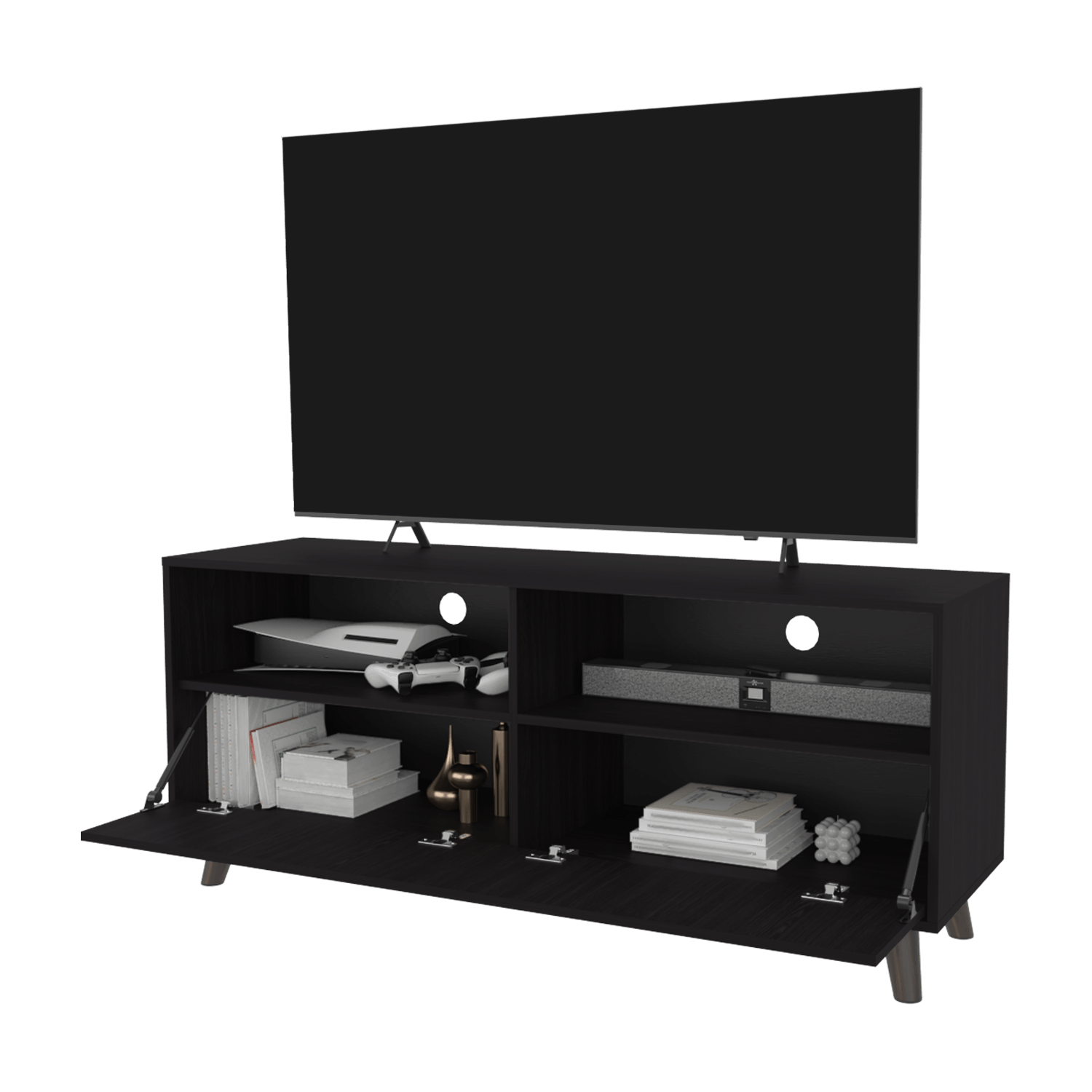 Rack Tv Patrick 59X139X40 Rta Wengue Zf