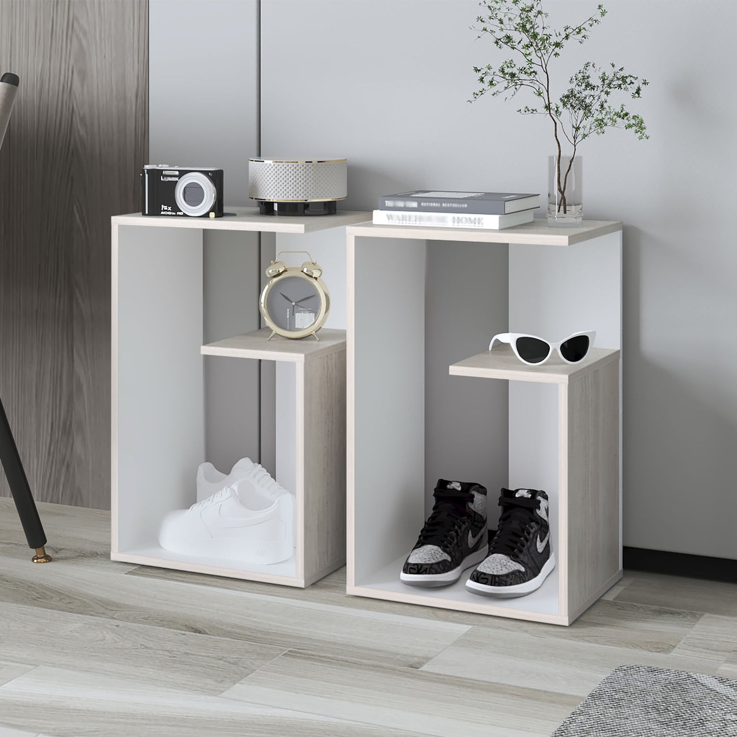 Mesa Auxiliar Everett 63X39X30 Rta Tivoli Blanco