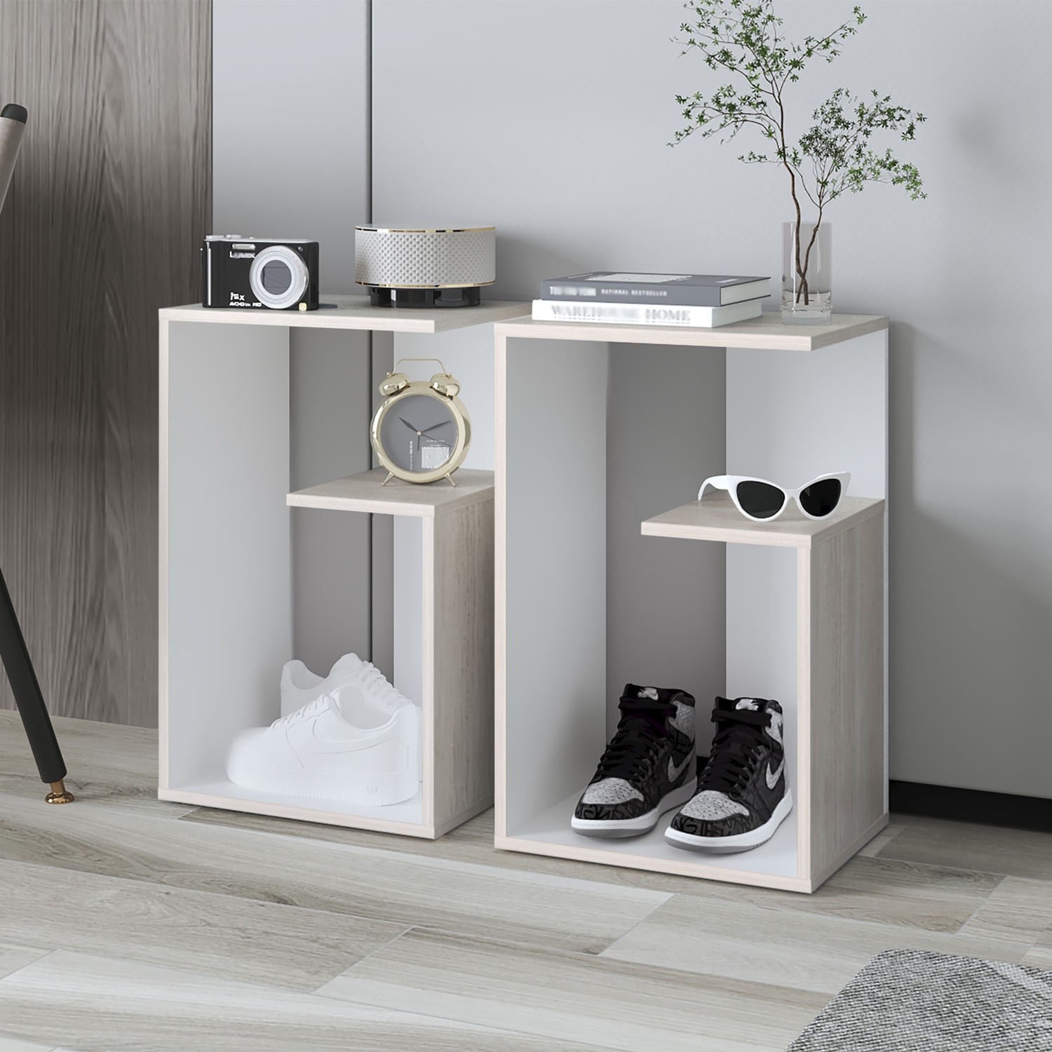 Mesa Auxiliar Everett 63X39X30 Rta Tivoli Blanco