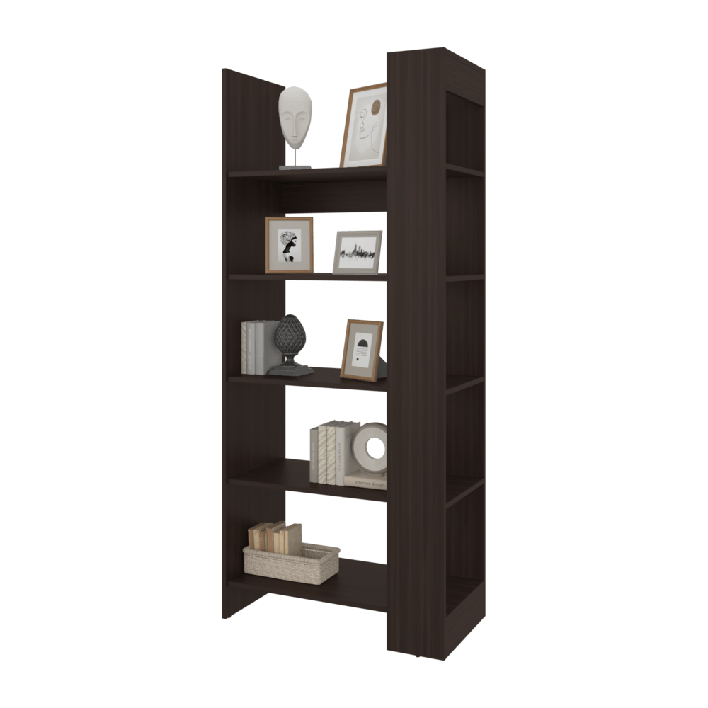 Biblioteca Woodstock 170X72X38 Rta Nogal Europeo Zf
