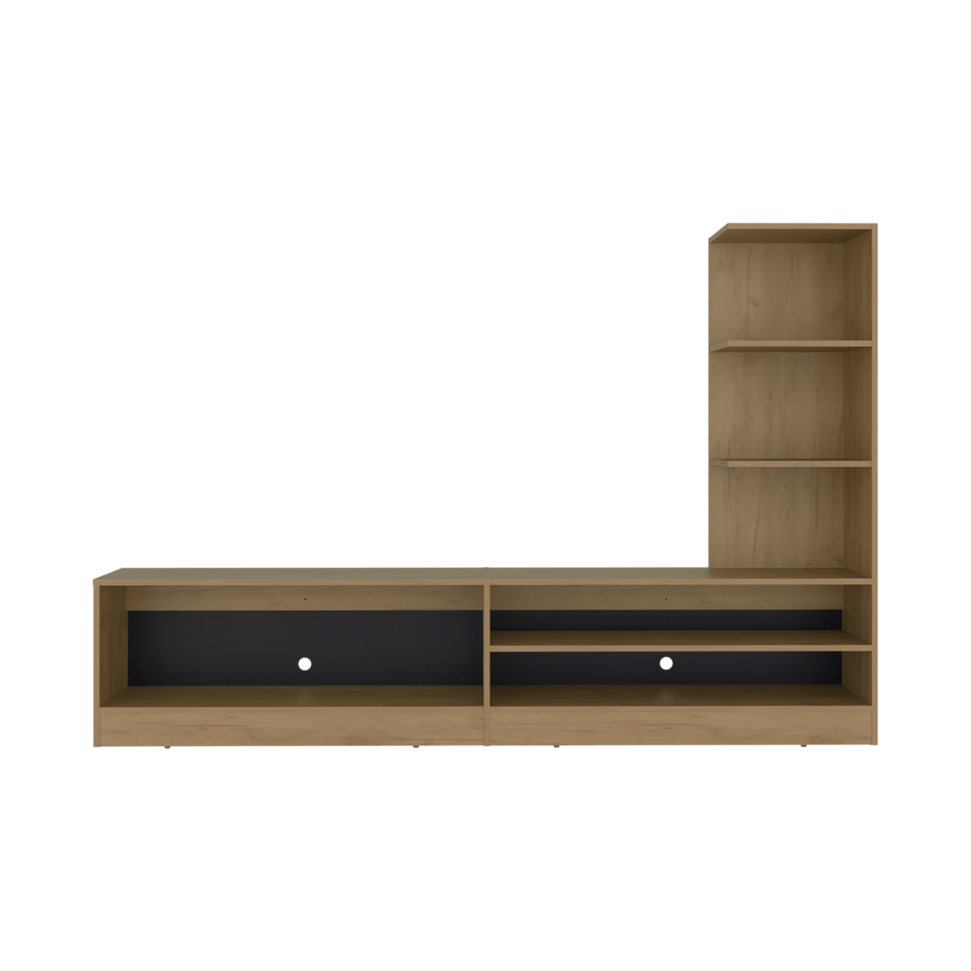 Centro De Entretenimiento 65" Delmar 134X200X33 Fresno Zf
