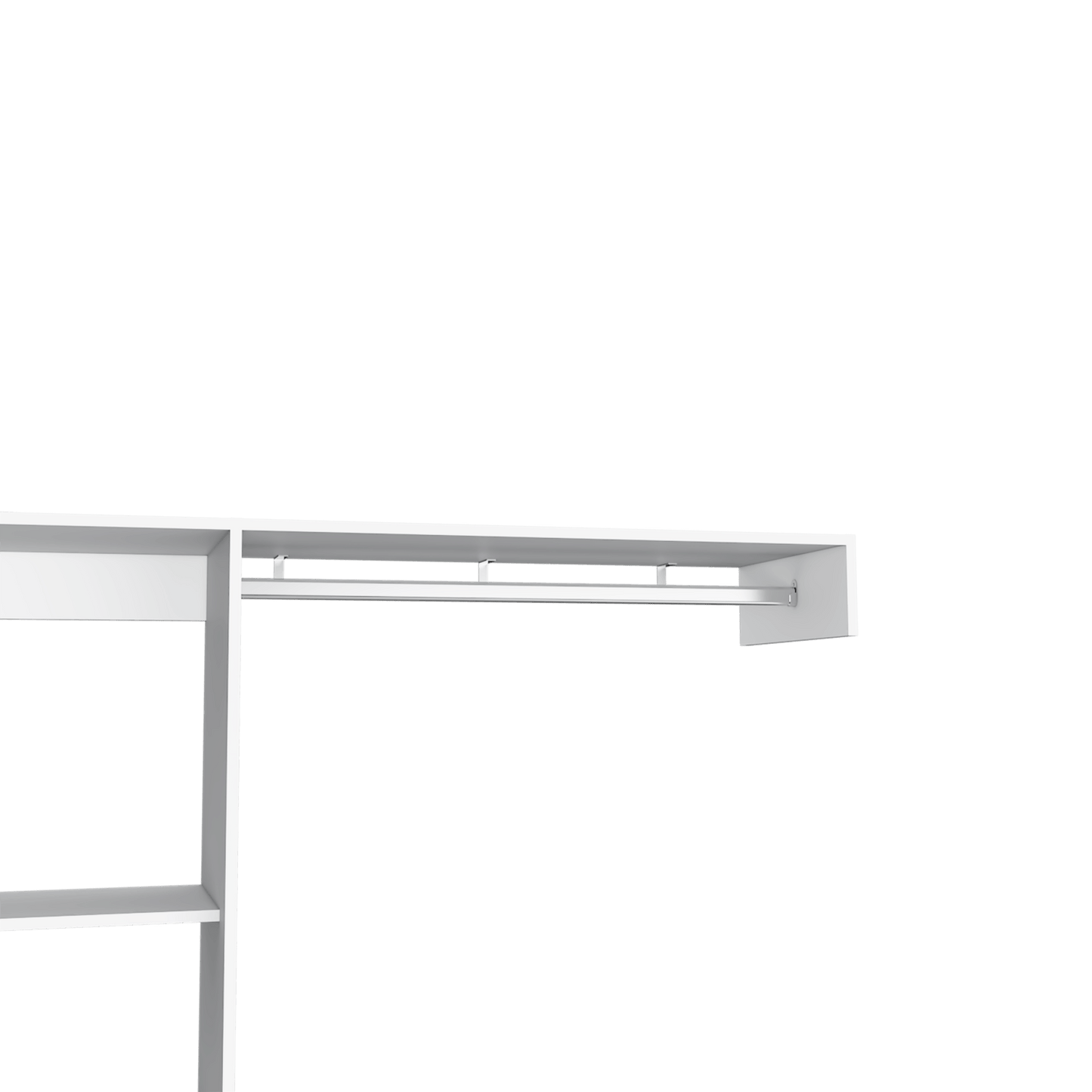 Armario Abierto 150 Manchester 210X150X41 Rta Blanco Zf