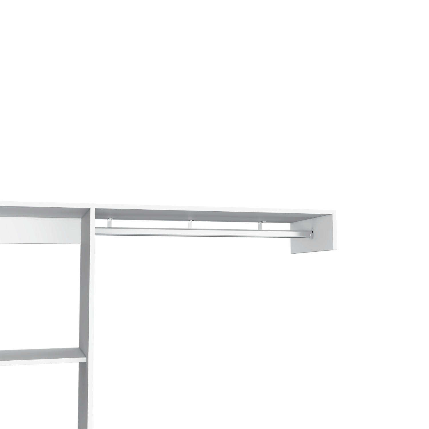 Armario Abierto 150 Manchester 210X150X41 Rta Blanco Zf