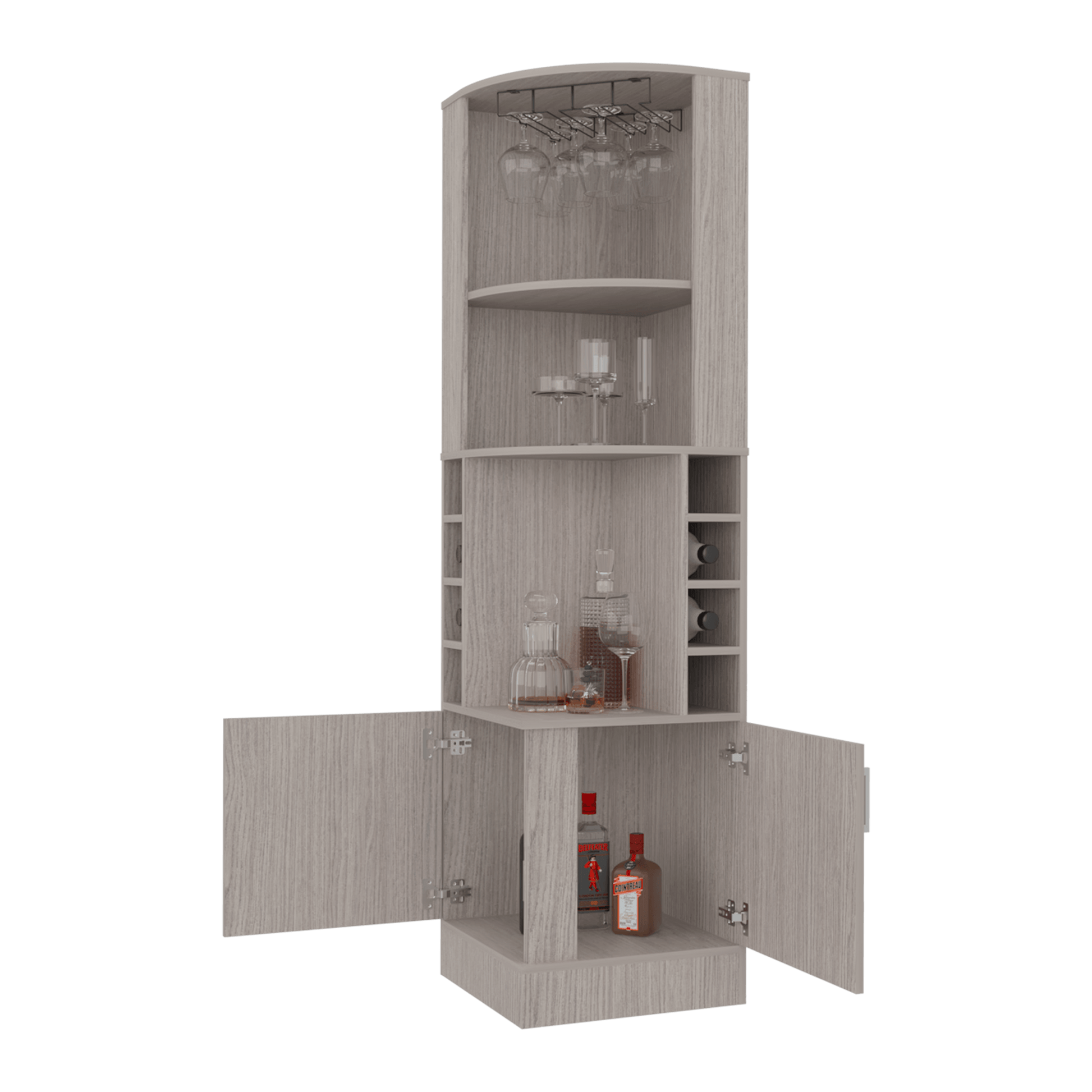 Bar Esquinero Syrah 180X46X46 Rta Positano Zf