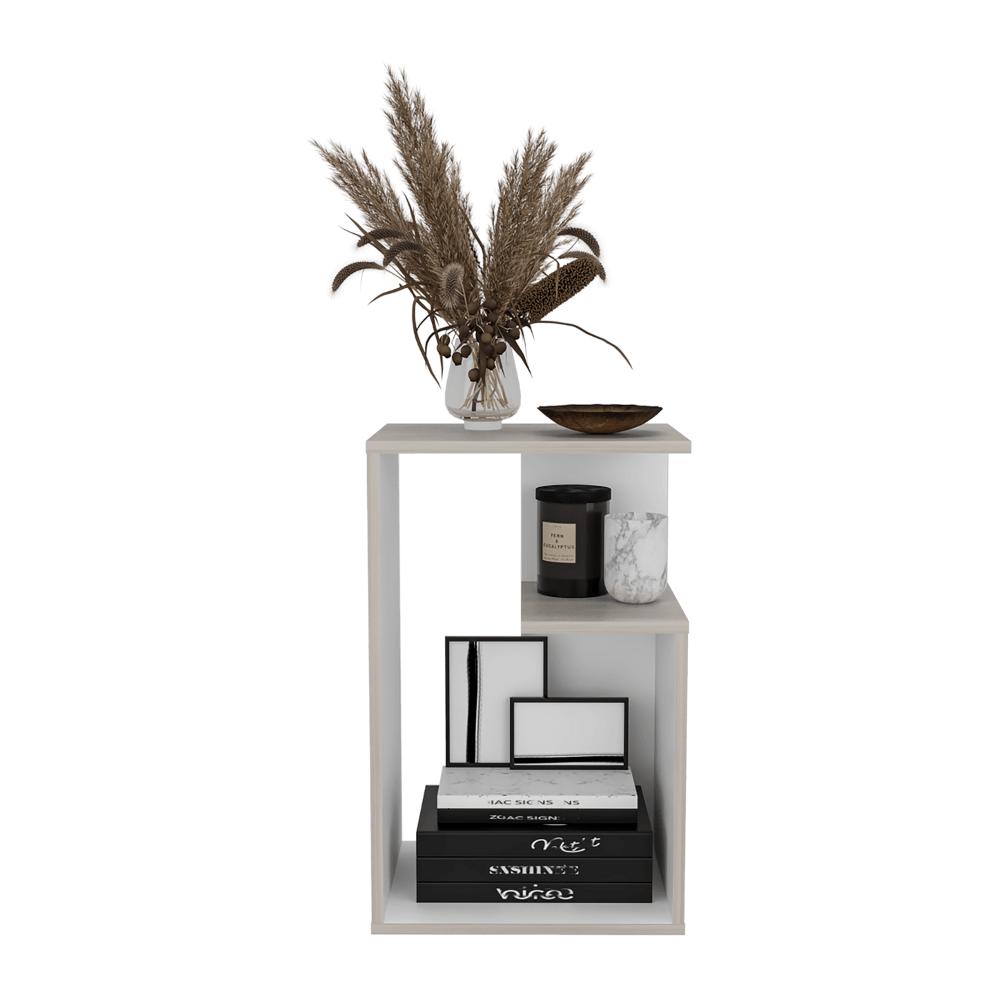 Mesa Auxiliar Everett 63X39X30 Rta Tivoli Blanco