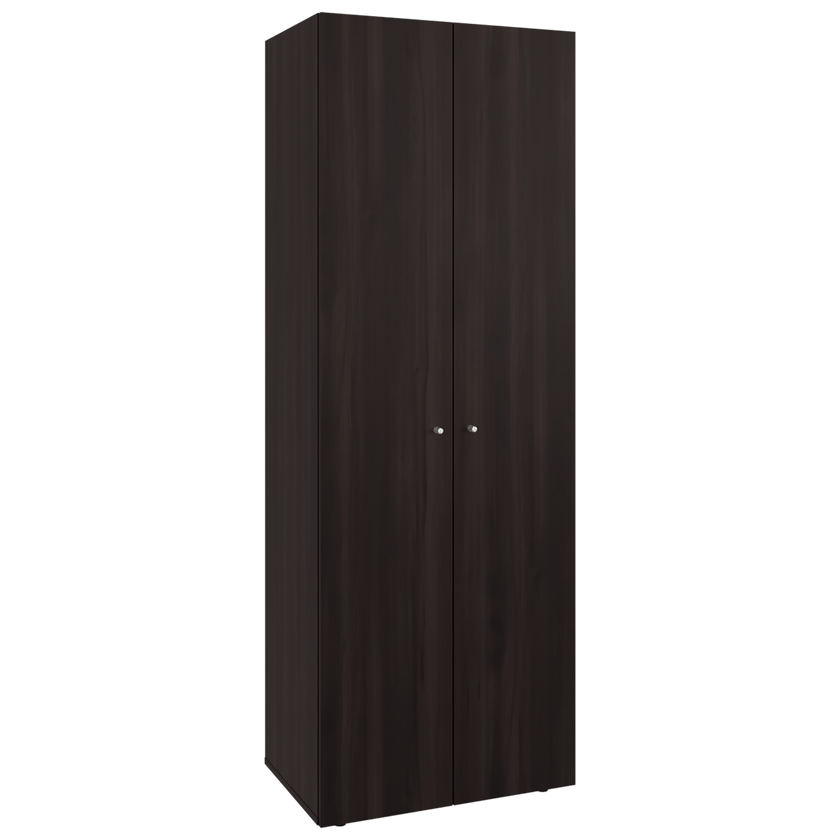 Closet 2 Puertas Tuhogar 170X60X40 Rta Nogal Negro Zf