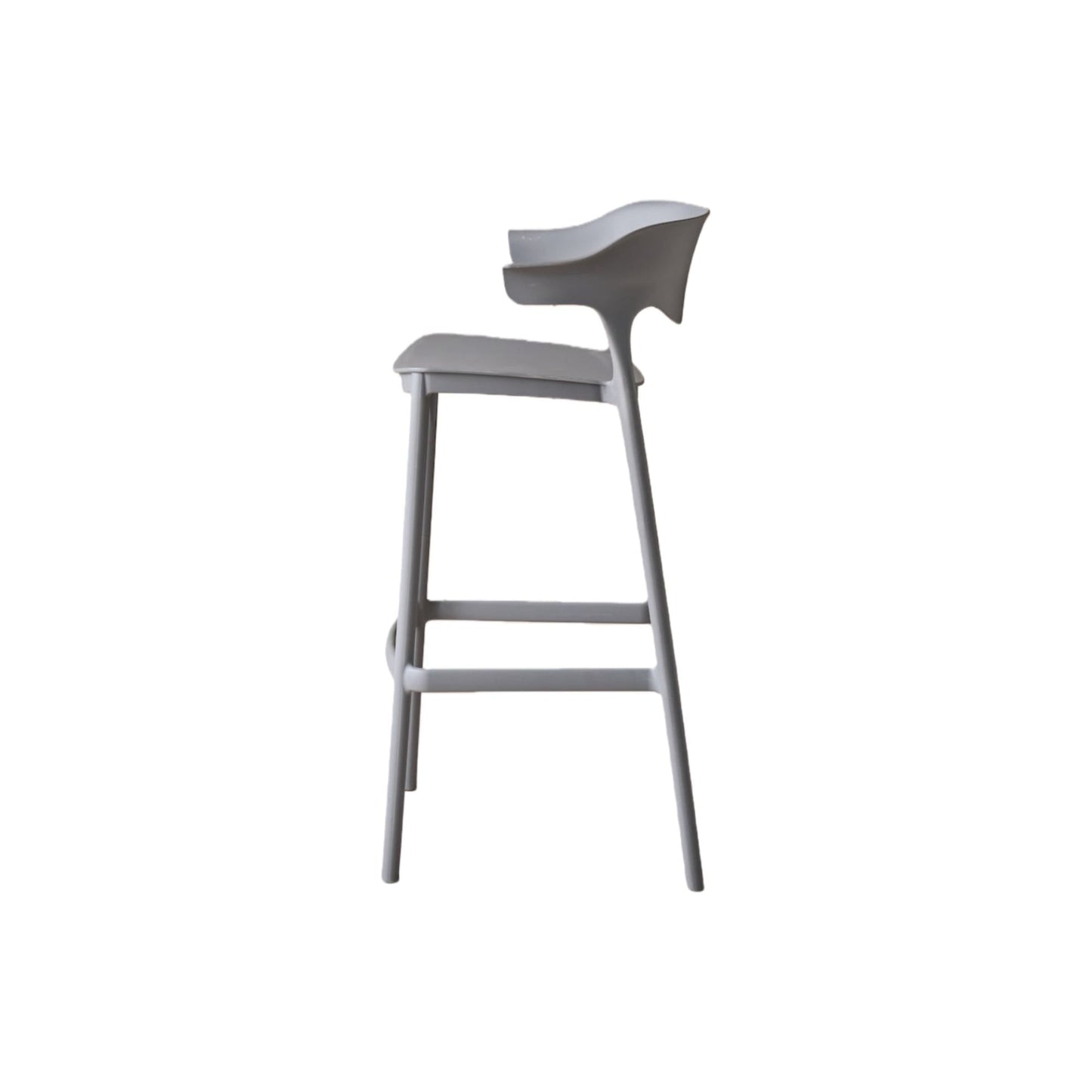 Silla Bar Elena 99X49X48 Rta Gris Oscuro