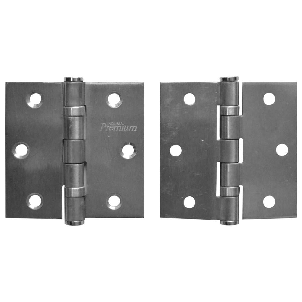 Bisagra Nudo Cabeza Plana Acero Inoxidable Induma Premium 3 X 3  X Partc3020001