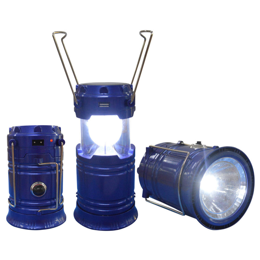 Linterna Caperusa Solar Recargable Ht70123 Sla706