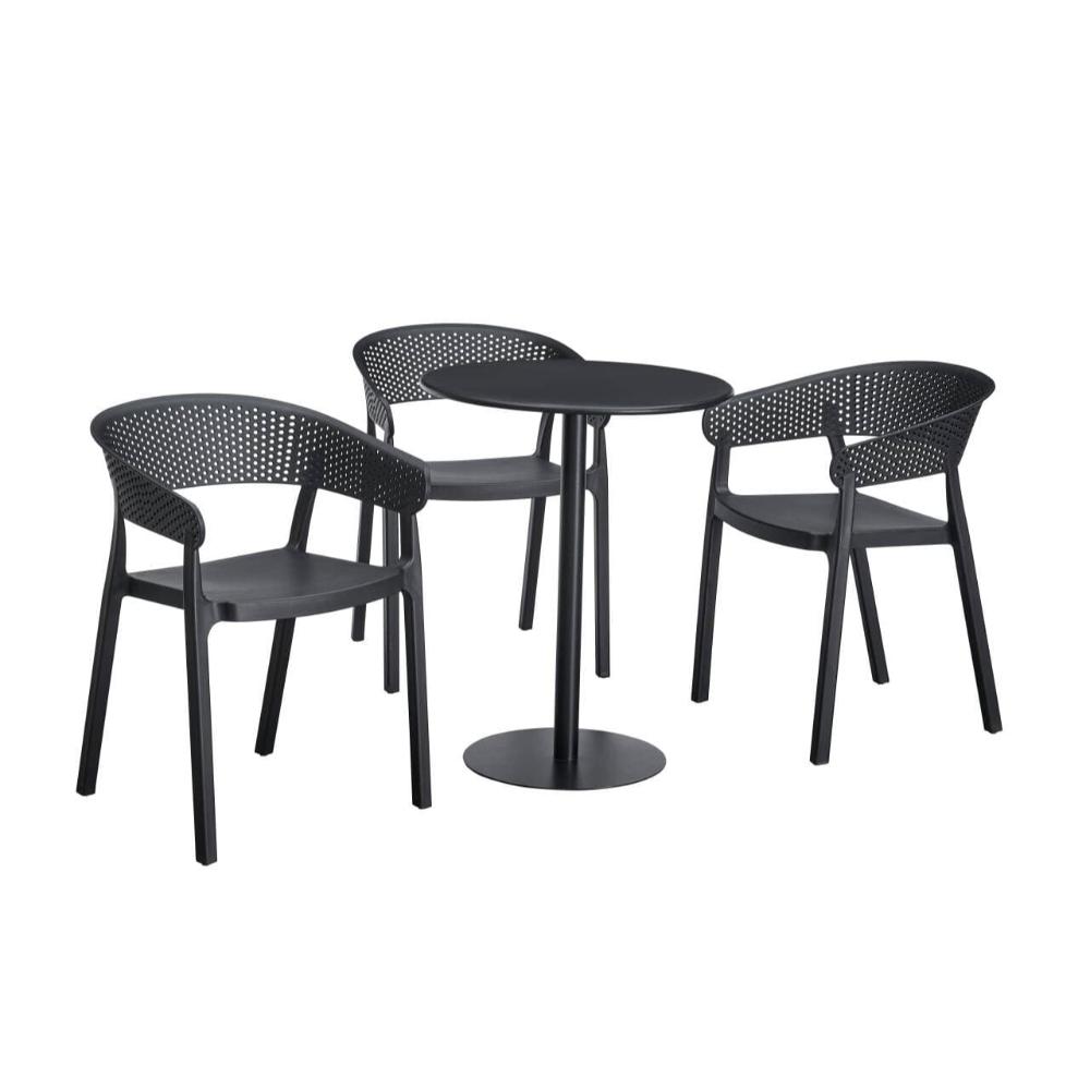 Silla Manaos 73X52X50 Rta Negro