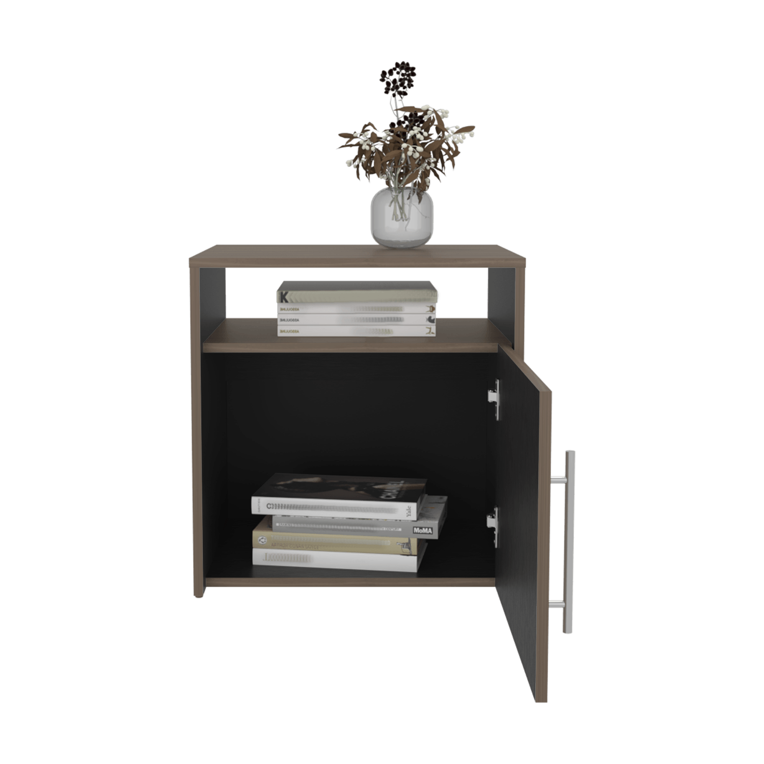 Mesa De Noche Bigaf  54.1X52X42.3 Rta Milan/Wengue