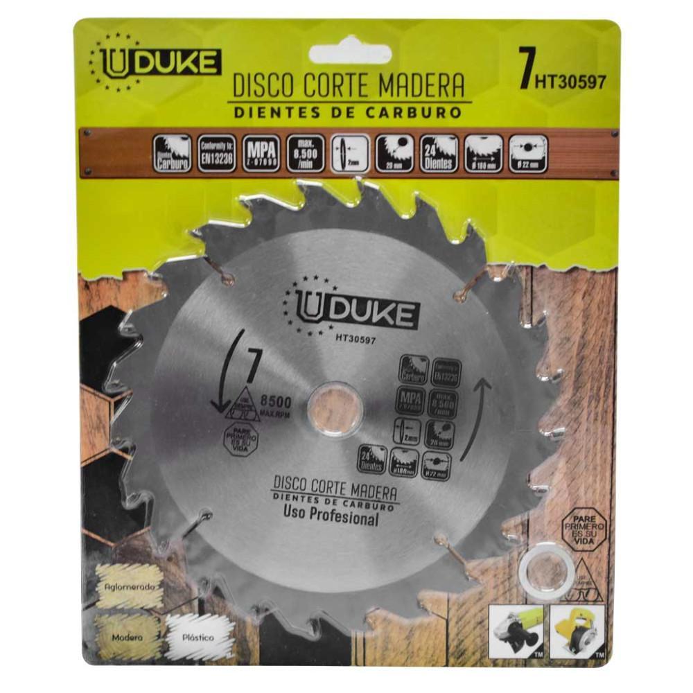 Disco Madera Uduke Profesional 7X24 Dmd724 Ht30597