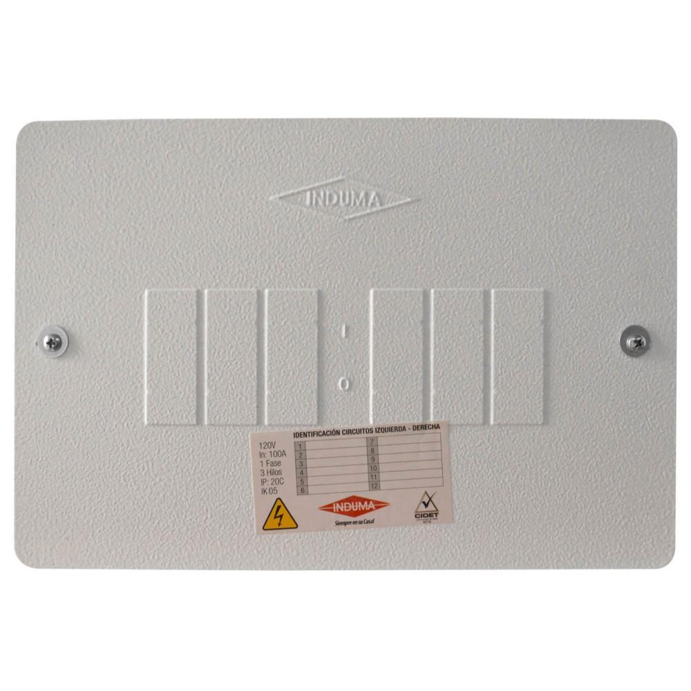 Caja Breaker Metalica 6 Circuitos Certificada Induma T12050004
