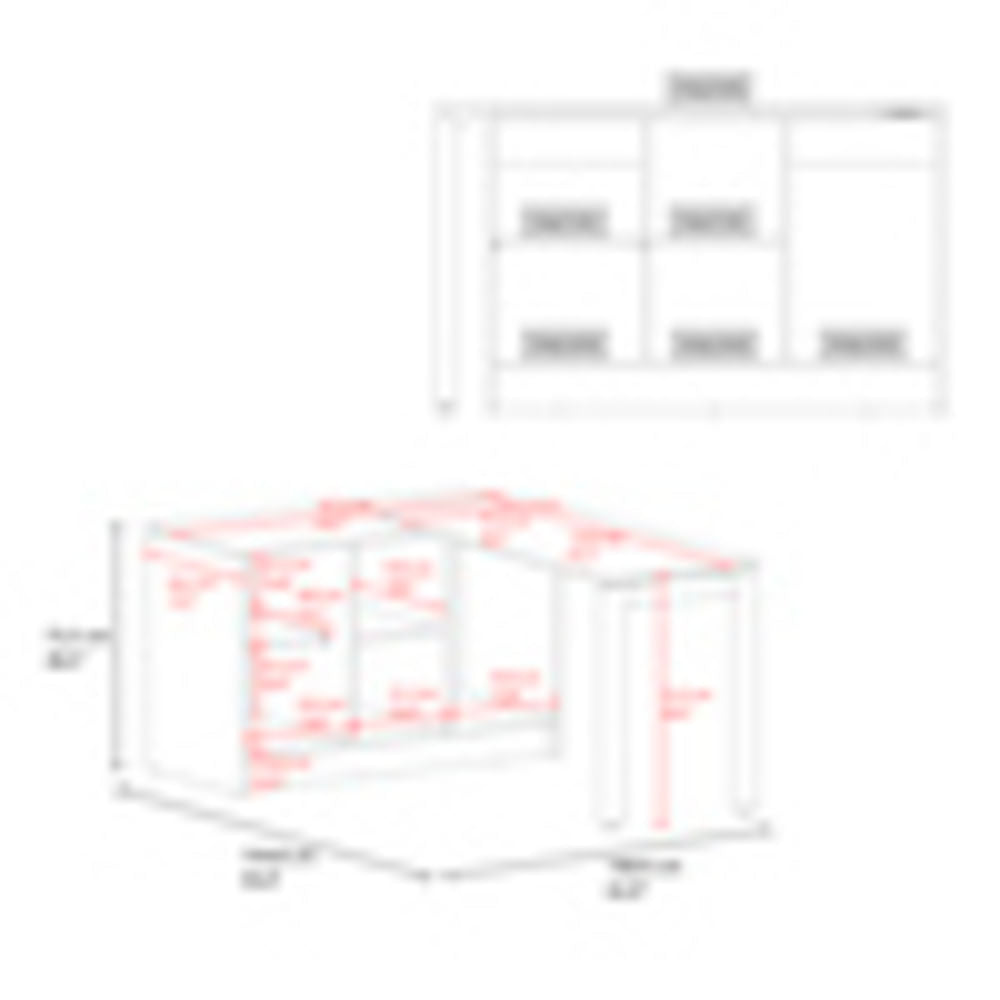 Escritorio Giratorio Alfie 72X120X51 Rta Blanco Zf