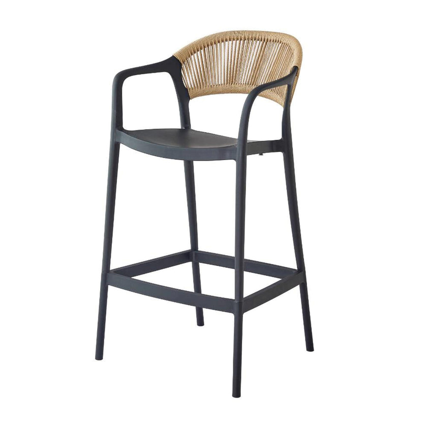 Silla Bar Bali 109X56X56 Rta Negro