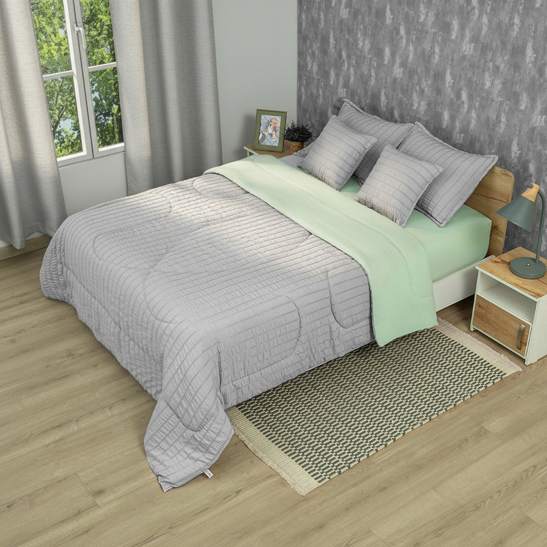Combo Purity Gris Claro Con Verde Claro