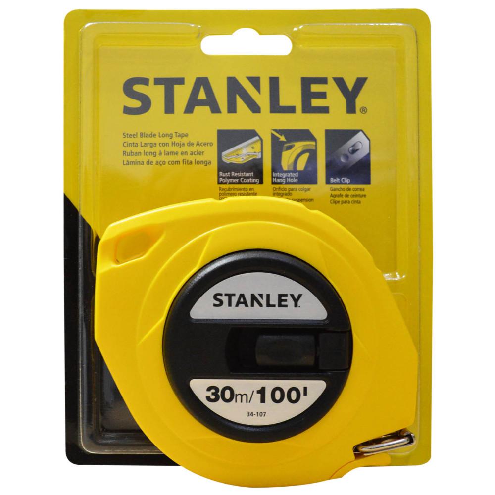 Decametro X 30 Mts Hoja De Acero  Stanley 34107S