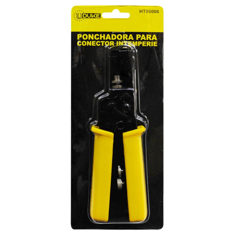 Ponchadora Coaxial Uduke Para Conector Intemperie Rg6 Ht80006