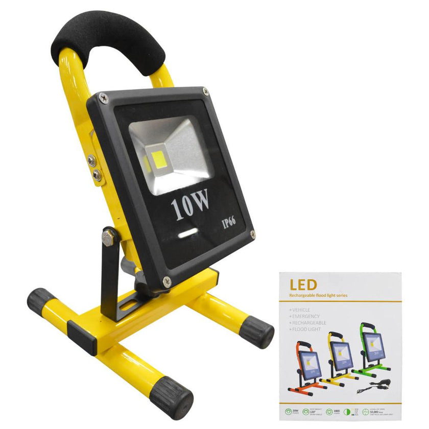 Reflector Led Recargable 10W Multiusos 5V110V 900 Lm Ip65 Ht70122
