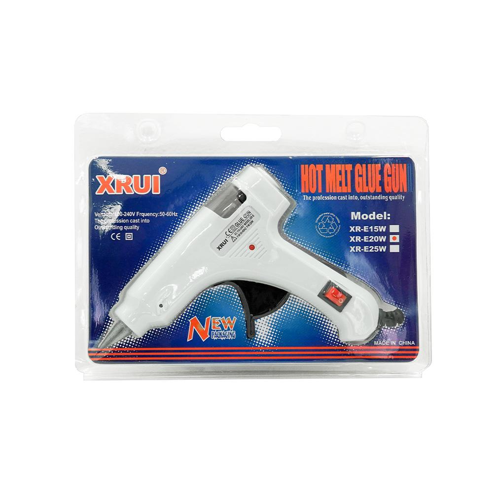 Pistola Silicona Pequena 20W Con Swiche Ht80033