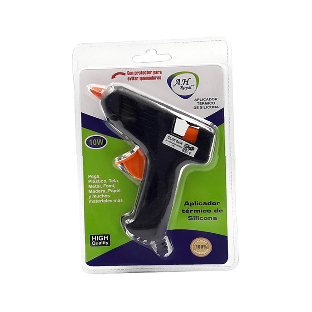 Pistola Silicona Negra Pequeña 10W Ah Royal