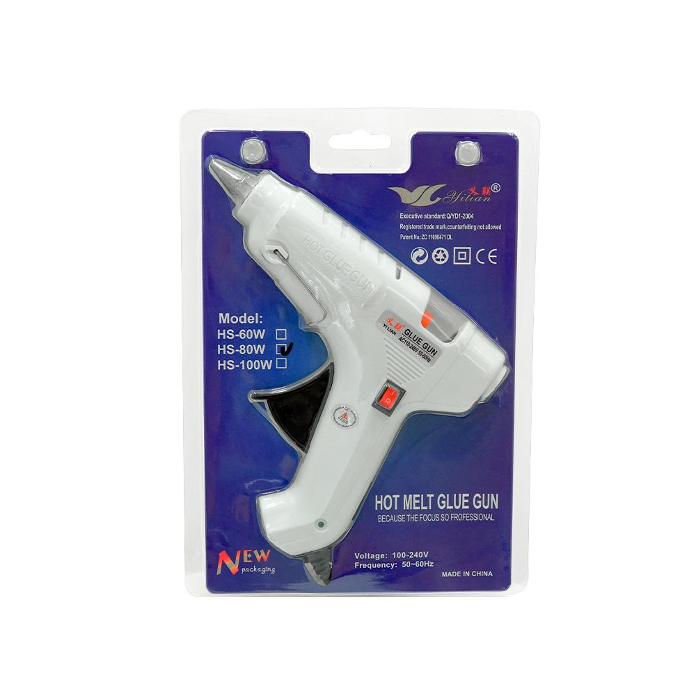 Pistola Silicona Grande 80W Con Swiche Ht80034