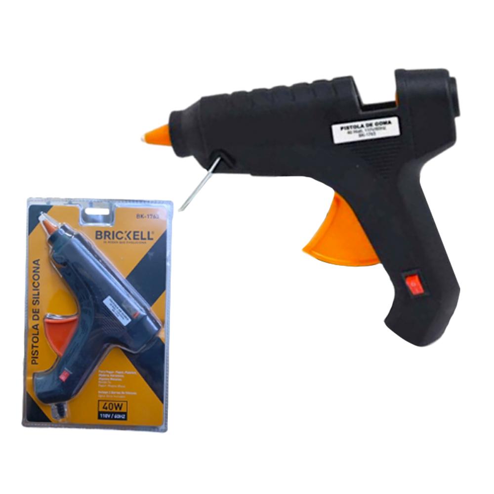 Pistola Silicona Fina Grande 40W Bk1763